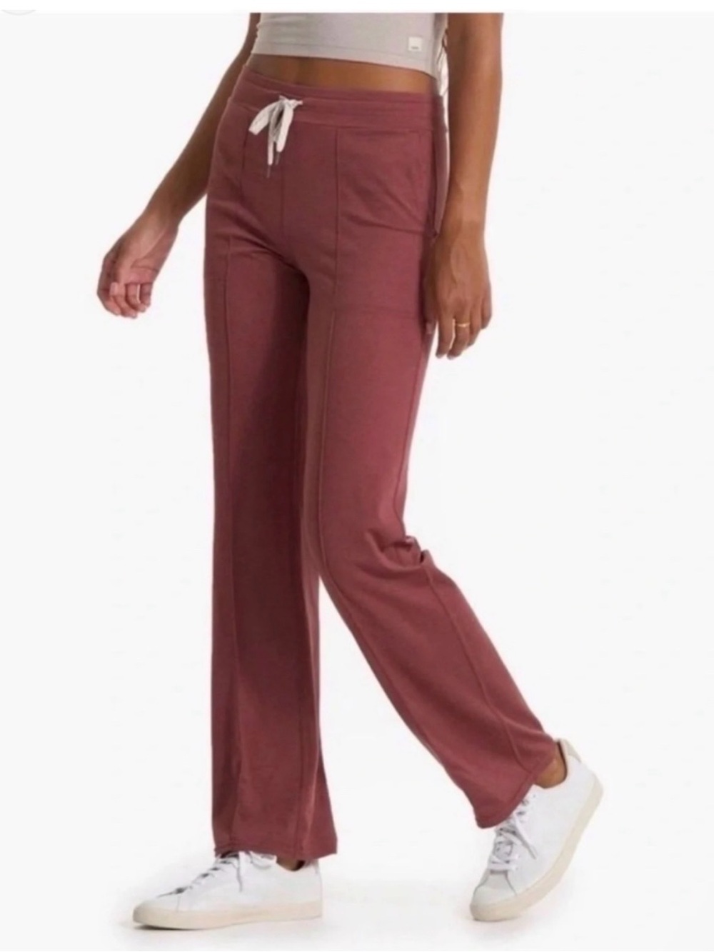 Vuori Halo Wide Leg Flare Pants. Size Large
